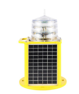 Red 15km Medium Intensity Solar Aviation Obstruction Light