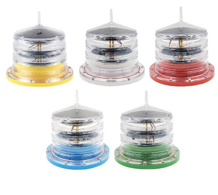 لوحة شمسية وبطارية ليثيوم حديد مدمجة في ضوء بحري مدمج